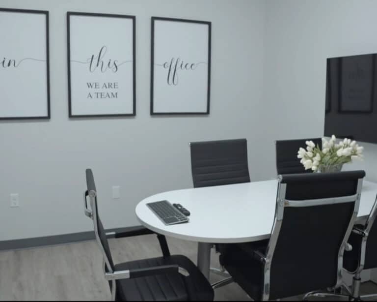 Meeting room at Rockland Recovery Treatment Center